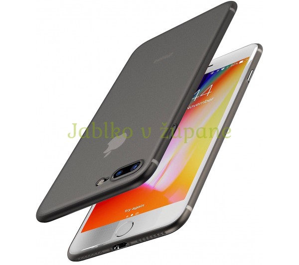 Ultratenký kryt Full iPhone 7 Plus/8 Plus - čierny